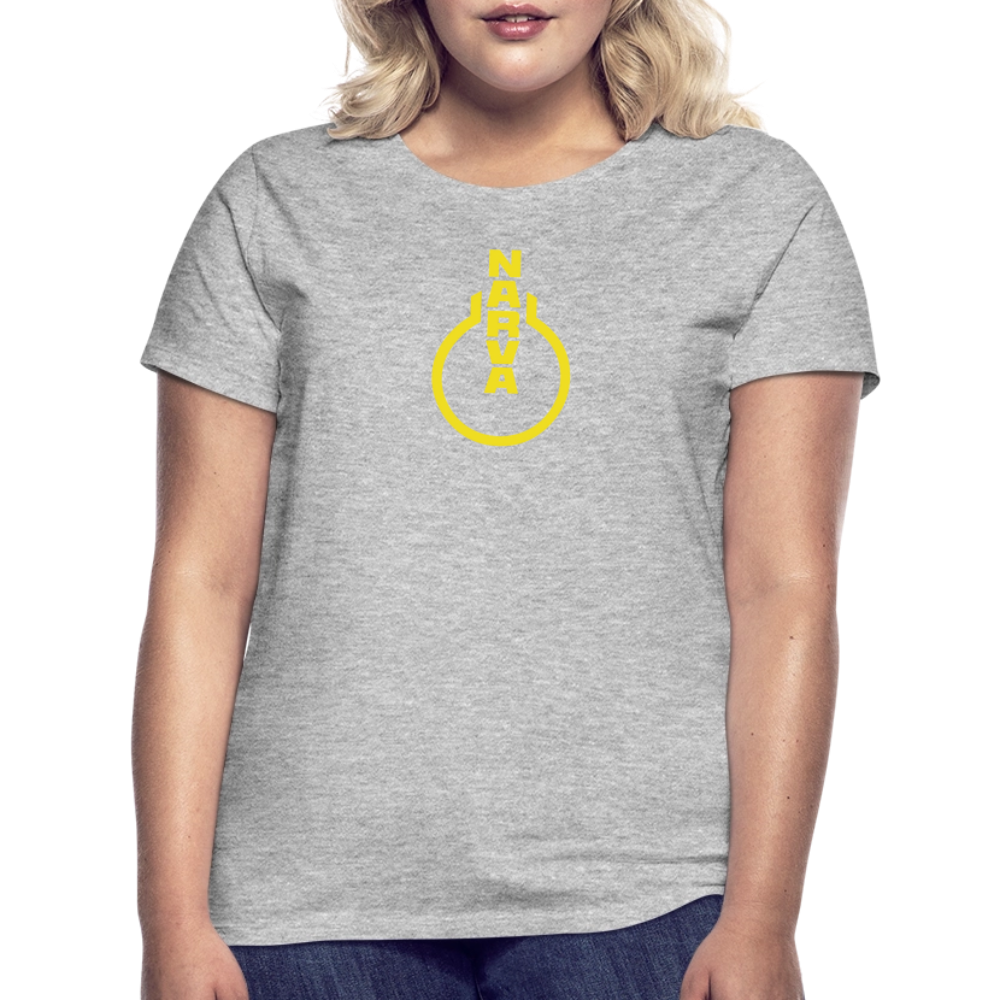 Frauen T-Shirt - Grau meliert