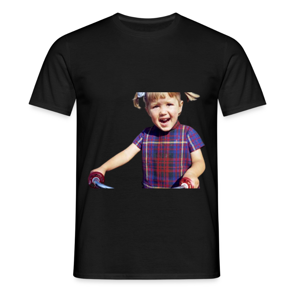 Männer T-Shirt - Schwarz