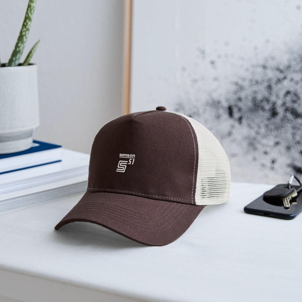 Trucker Cap - Braun/Beige