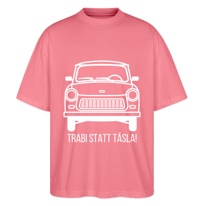 Trabi statt Täsla – T-Shirt mit DDR-Motiv - pink joy 