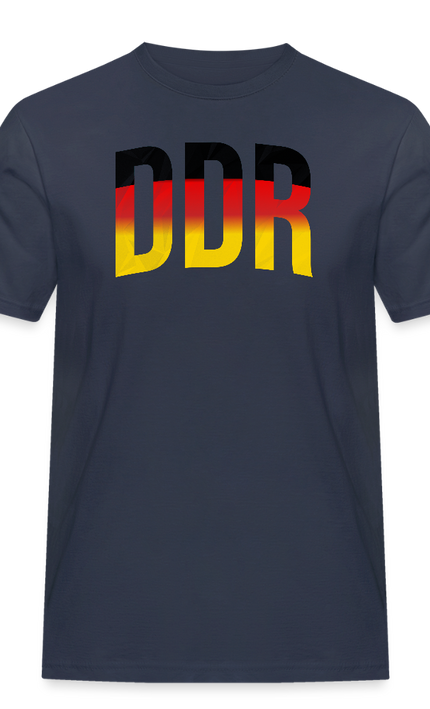 DDR WAPPEN T-Shirt - Navy