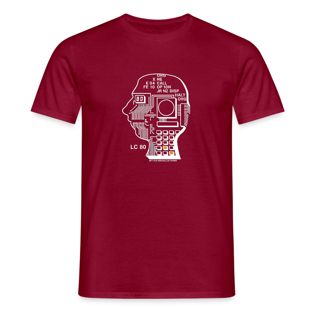 Männer T-Shirt - Ziegelrot