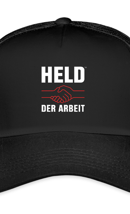Trucker Cap - Schwarz/Schwarz