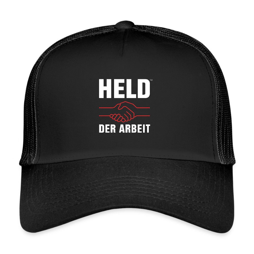 Trucker Cap - Schwarz/Schwarz