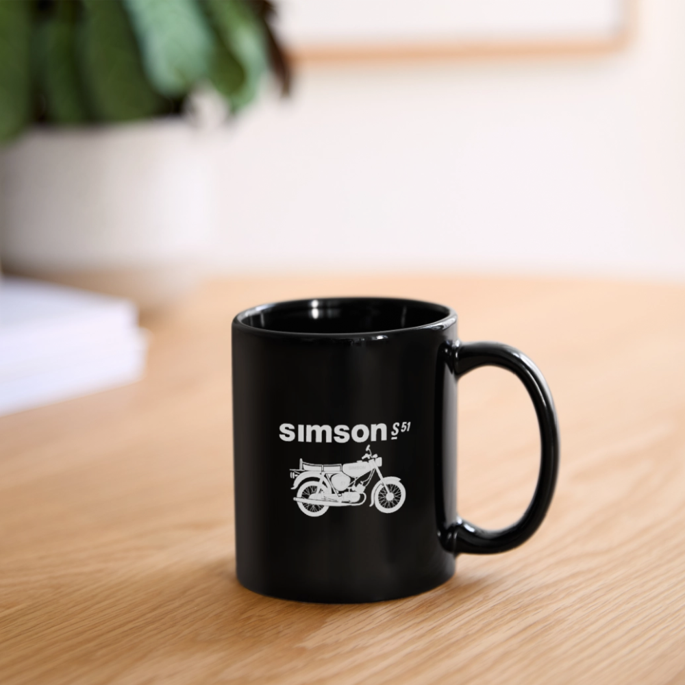 Tasse einfarbig - Schwarz