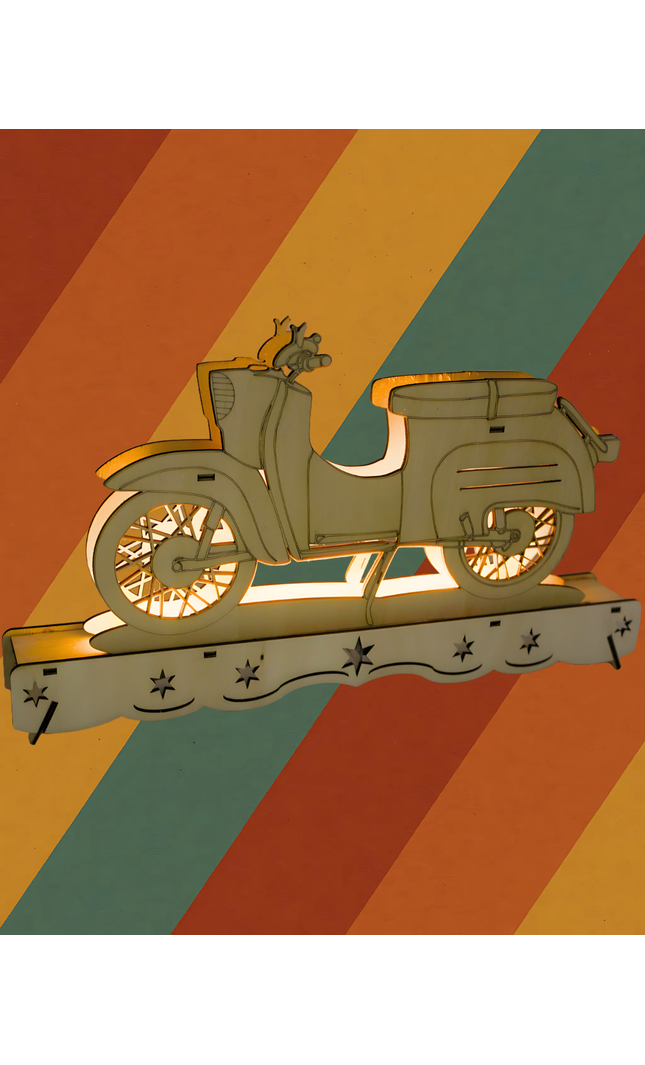 Ostalgie Schwippbogen Ostmoped