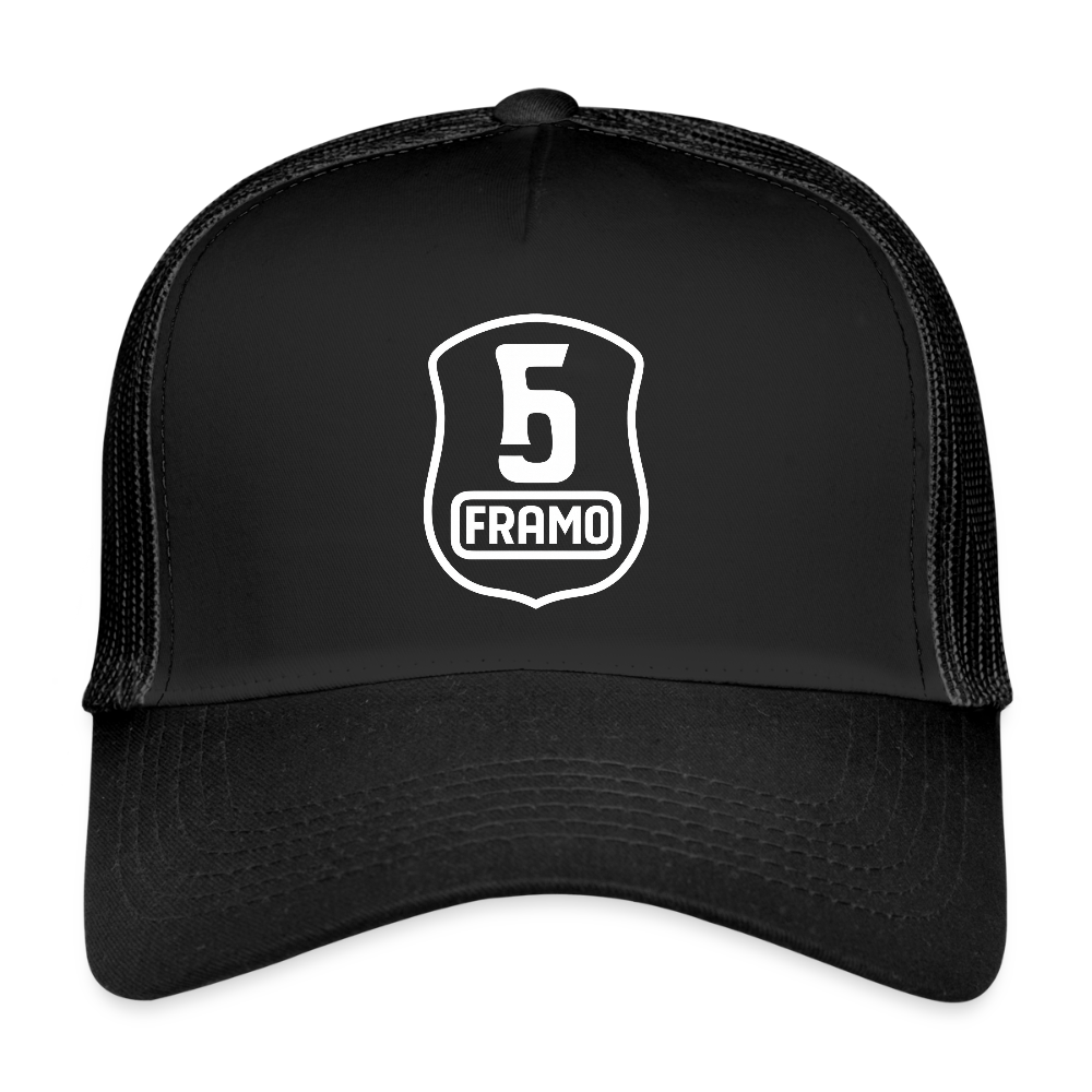 Trucker Cap - Schwarz/Schwarz