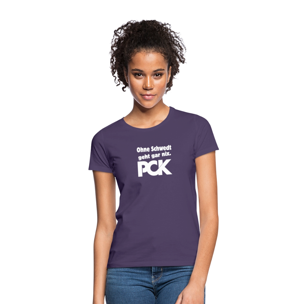 Frauen T-Shirt - Dunkellila