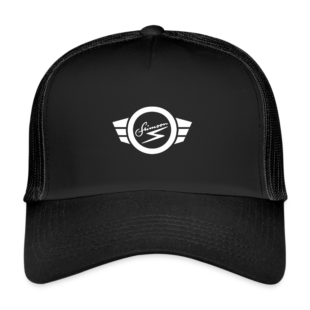 Trucker Cap - Schwarz/Schwarz