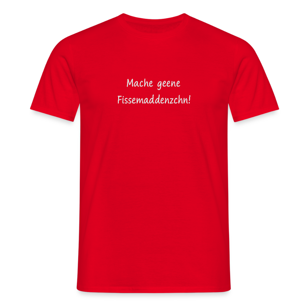 Männer T-Shirt - Rot