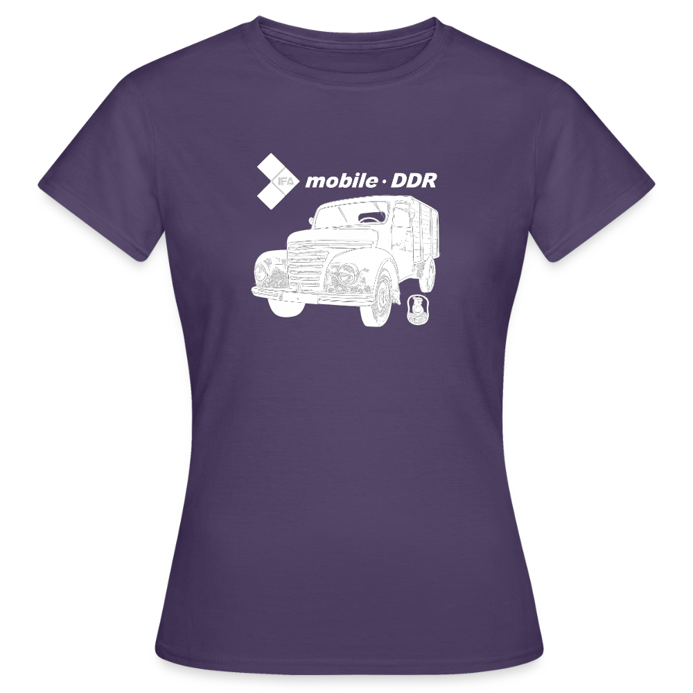 Frauen T-Shirt - Dunkellila