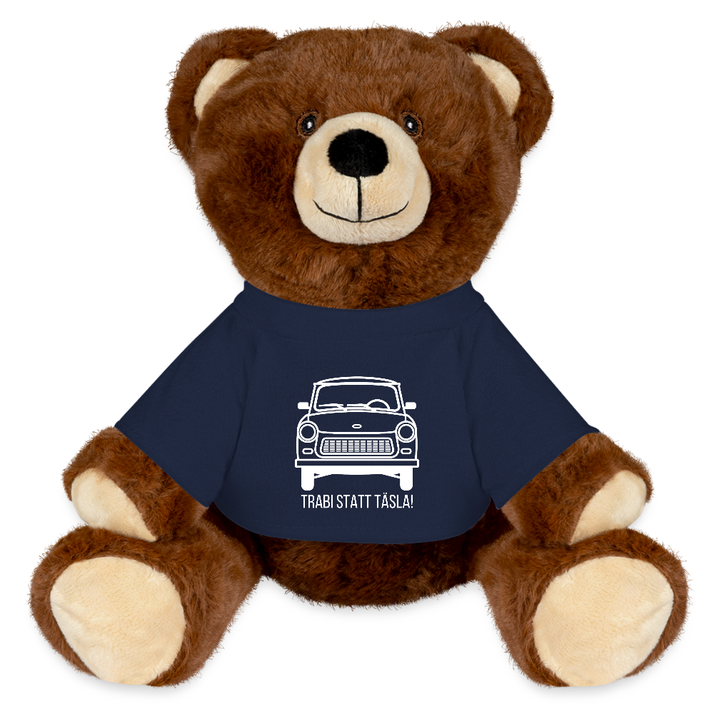 MiniFeet® RecycelBär® Teddy Bear Brown - french navy