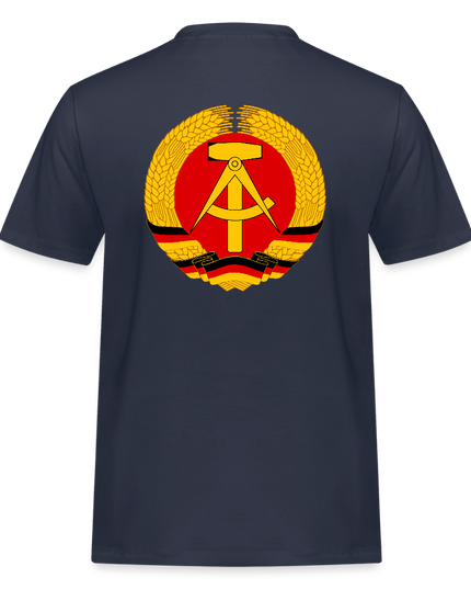 DDR WAPPEN T-Shirt - Navy
