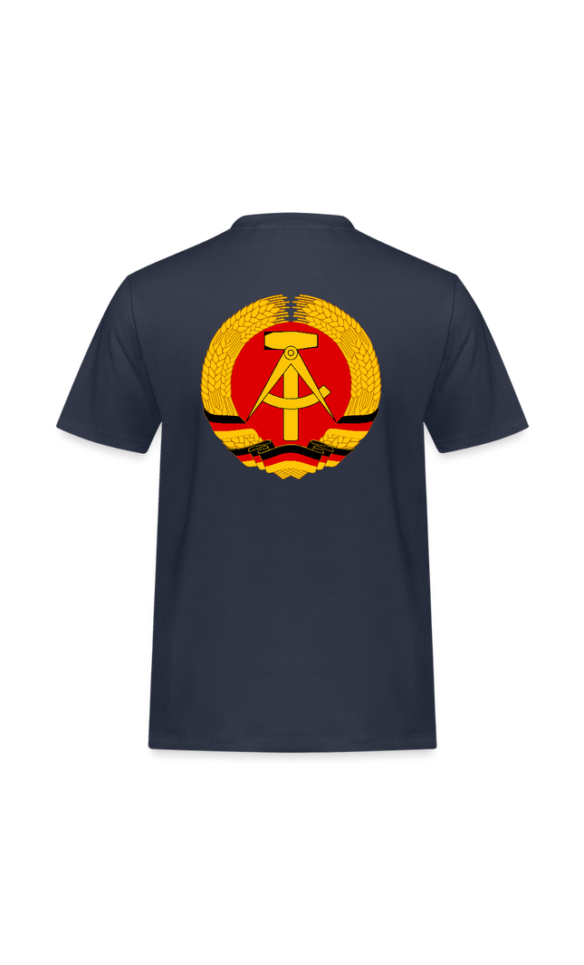 DDR WAPPEN T-Shirt - Navy