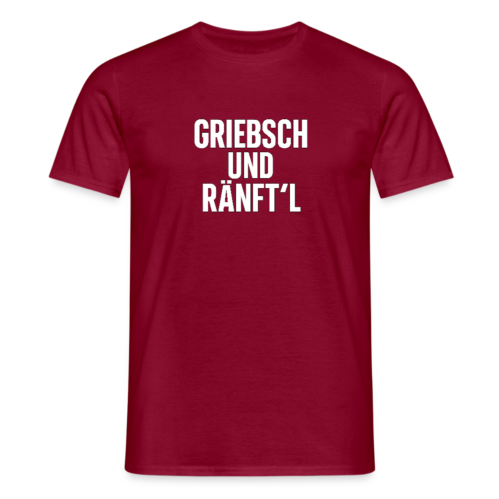 Männer T-Shirt - Ziegelrot