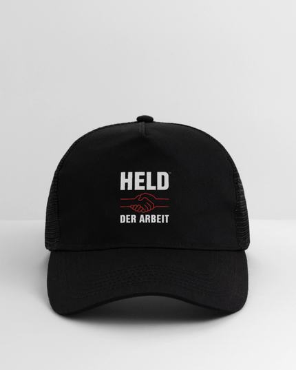 Trucker Cap - Schwarz/Schwarz