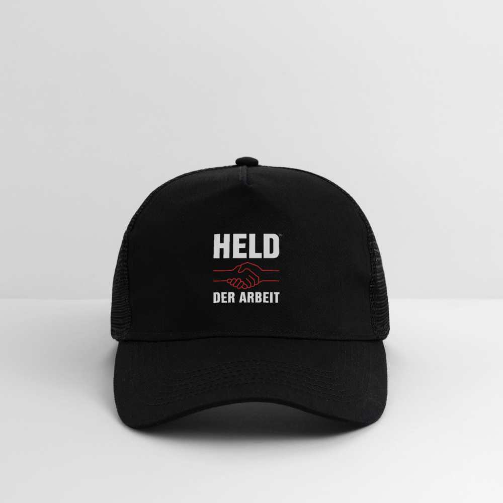 Trucker Cap - Schwarz/Schwarz
