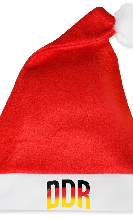 DDR Weihnachtsmütze - Rot