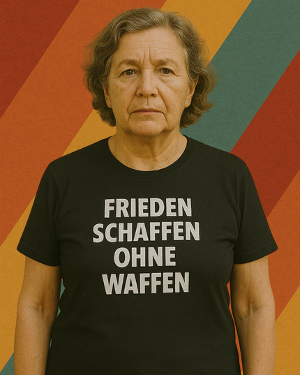 T-Shirt Frieden schaffen ohne Waffen