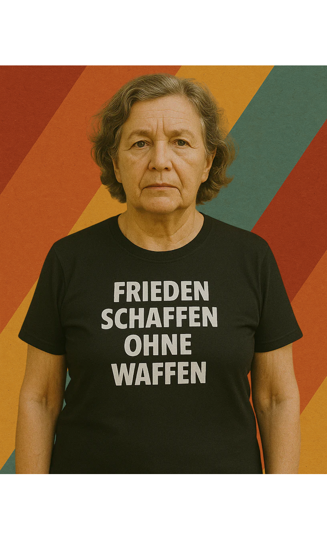 T-Shirt Frieden schaffen ohne Waffen