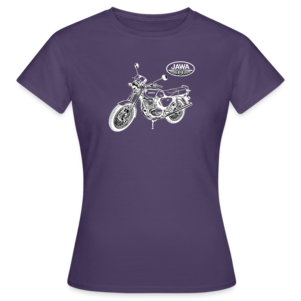 Frauen T-Shirt - Dunkellila