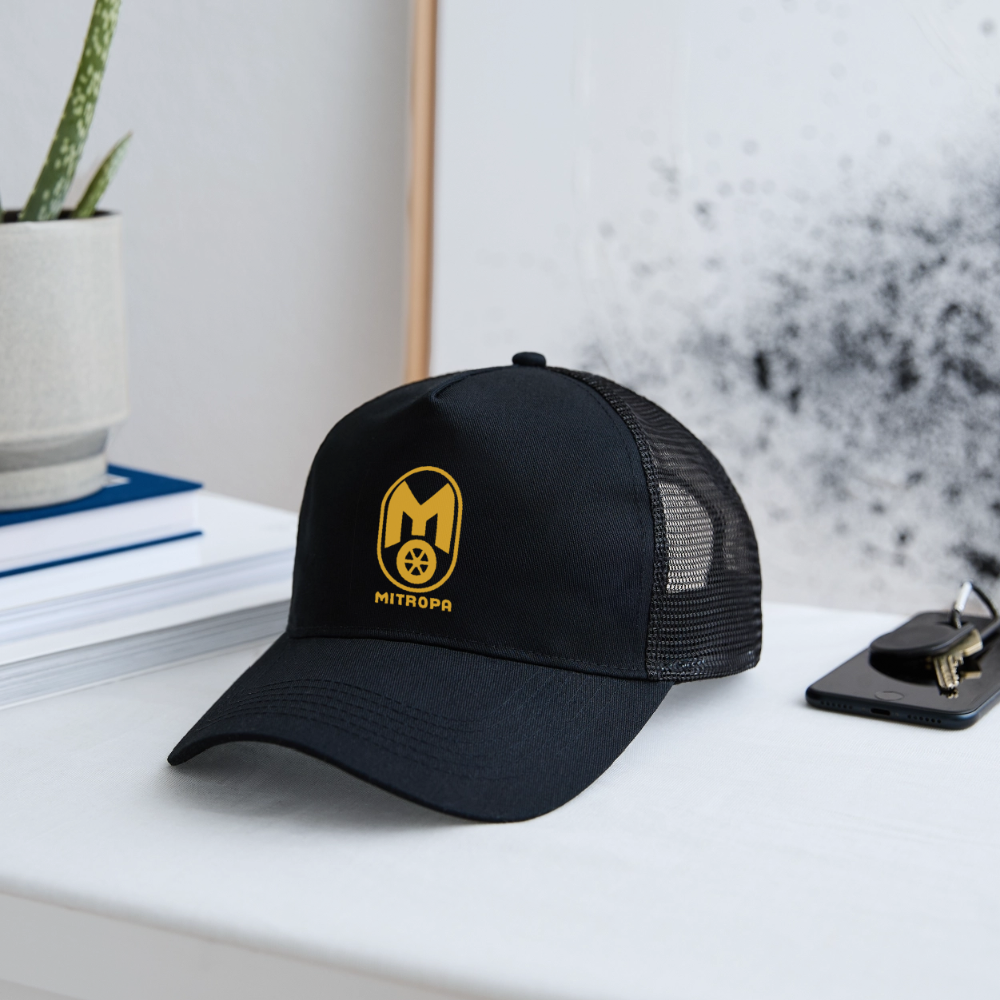 Trucker Cap - Schwarz/Schwarz