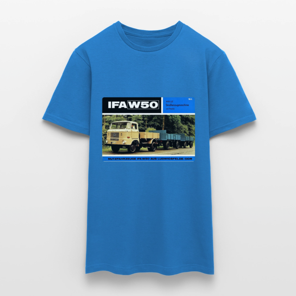 Männer T-Shirt - Royalblau