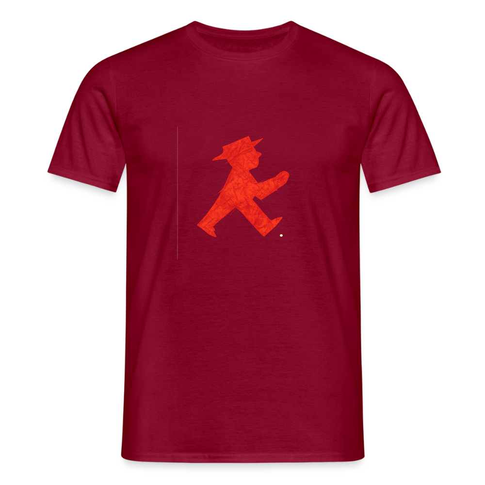 Männer T-Shirt - Ziegelrot