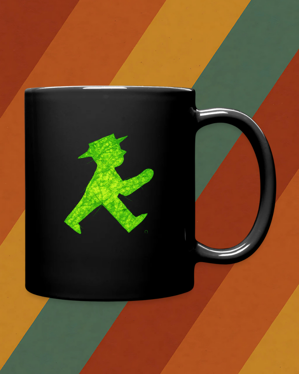 Grünes Ampelmännchen – DDR Tasse mit Kultsymbol