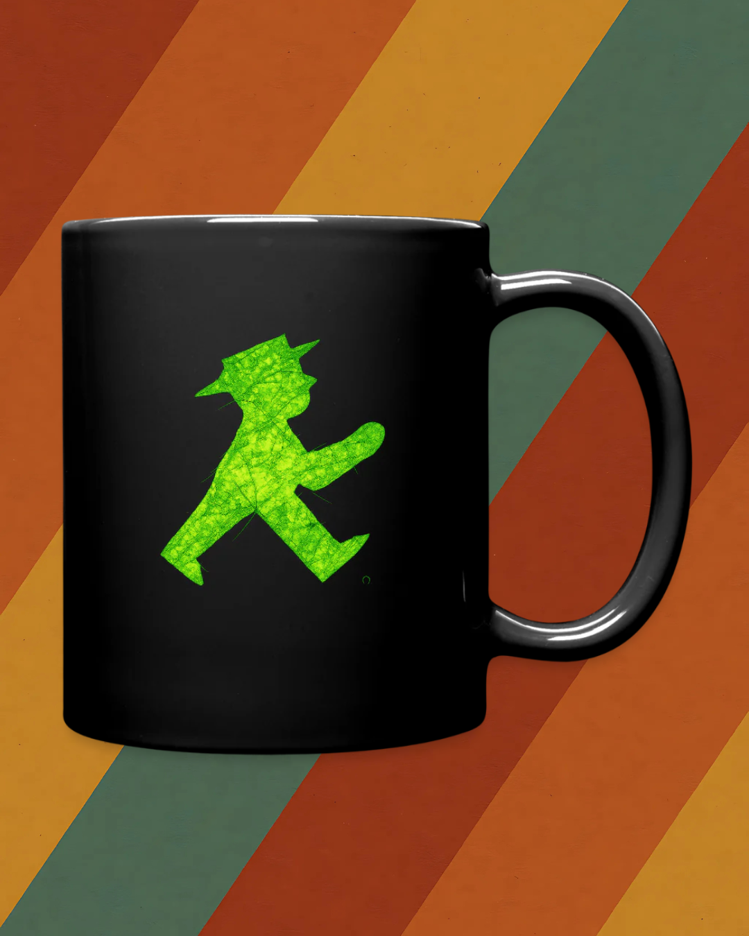 Grünes Ampelmännchen – DDR Tasse mit Kultsymbol