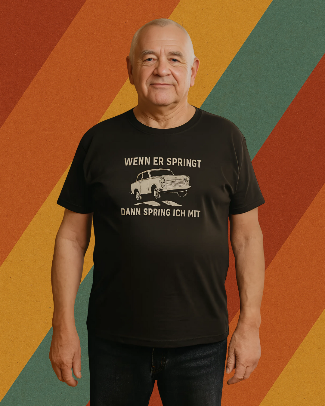 Trabi Shirt – Wenn er springt, dann spring ich mit