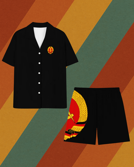 DDR Kurzarm-Freizeithemd