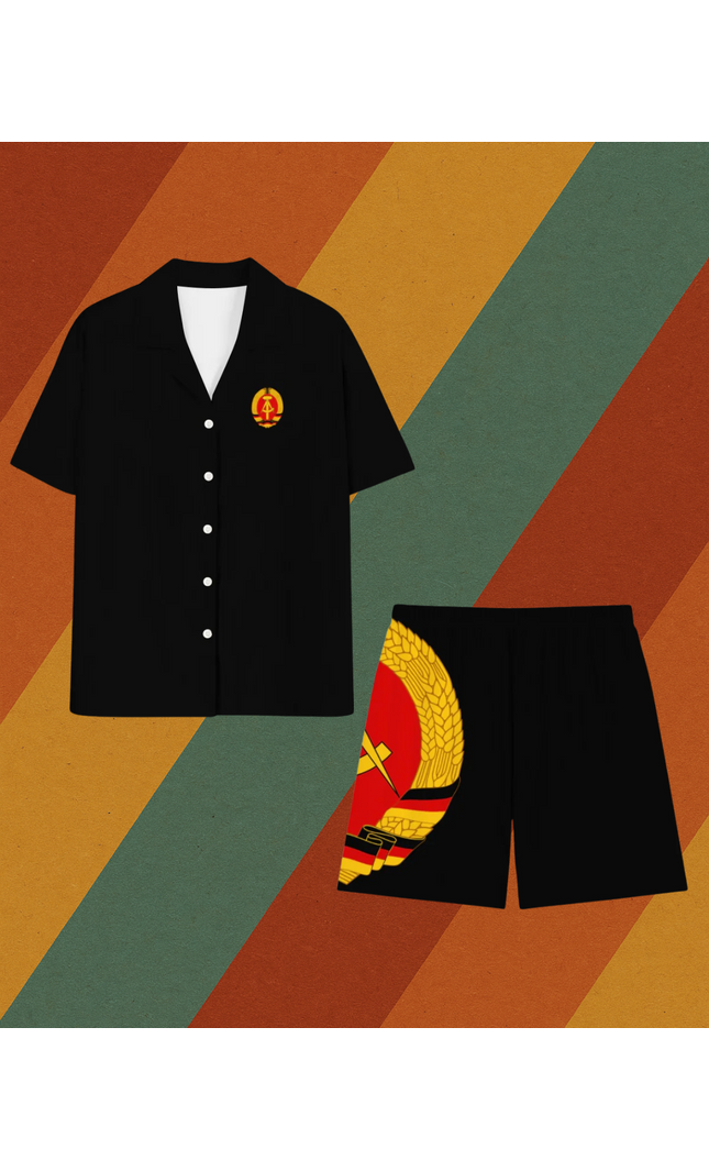 DDR Kurzarm-Freizeithemd