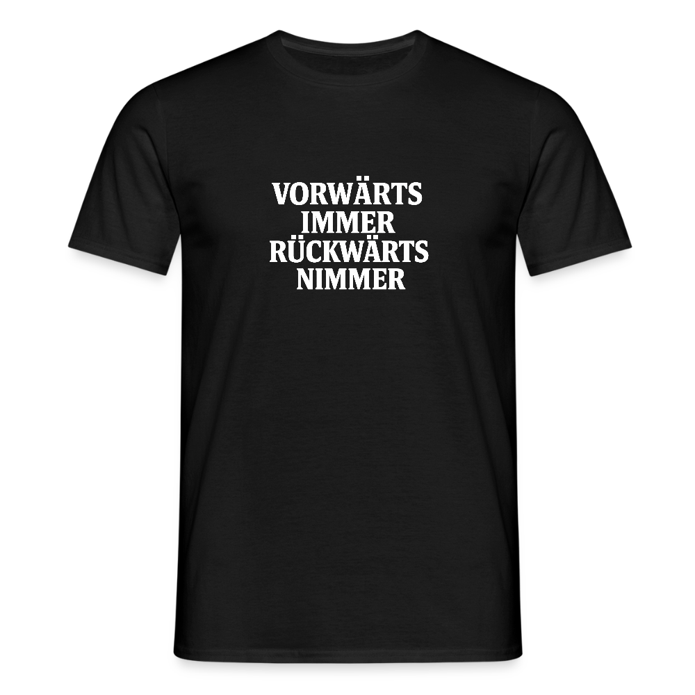 Männer T-Shirt - Schwarz