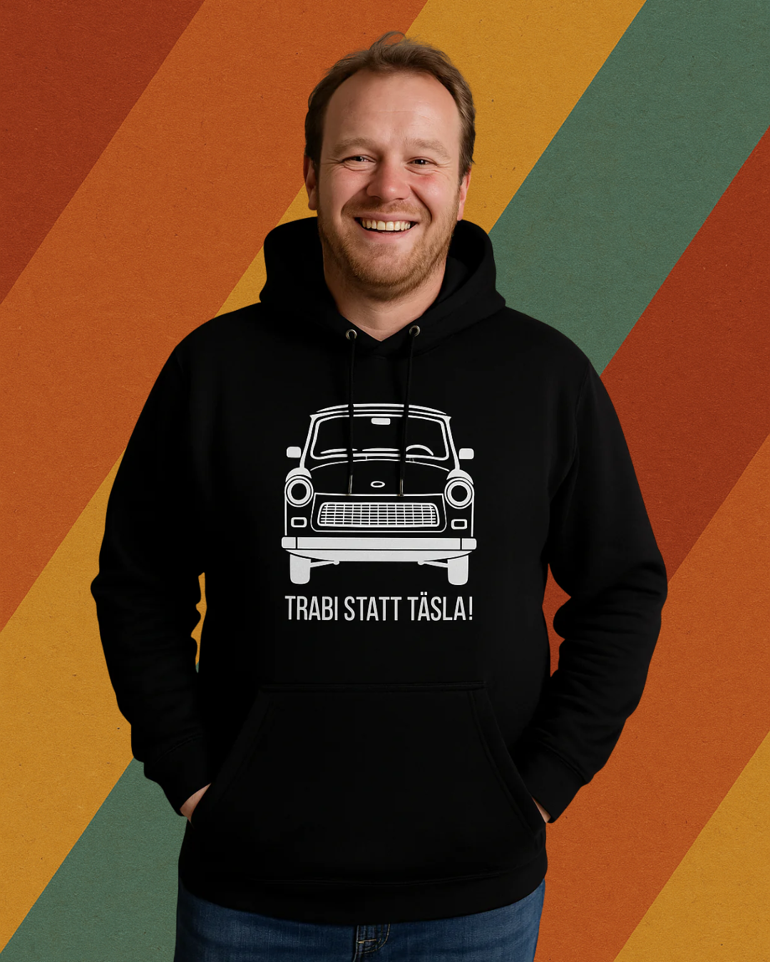 Trabi statt Tesla Hoodie