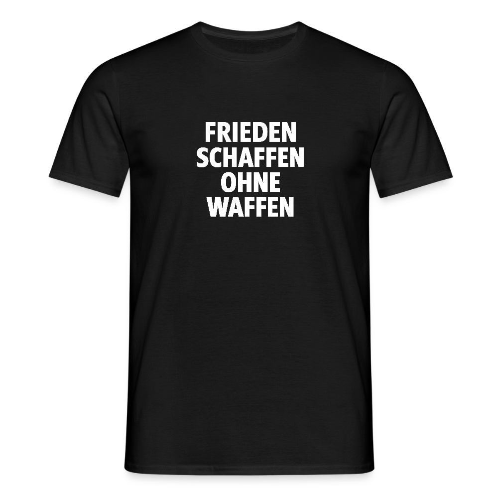 Männer T-Shirt - Schwarz