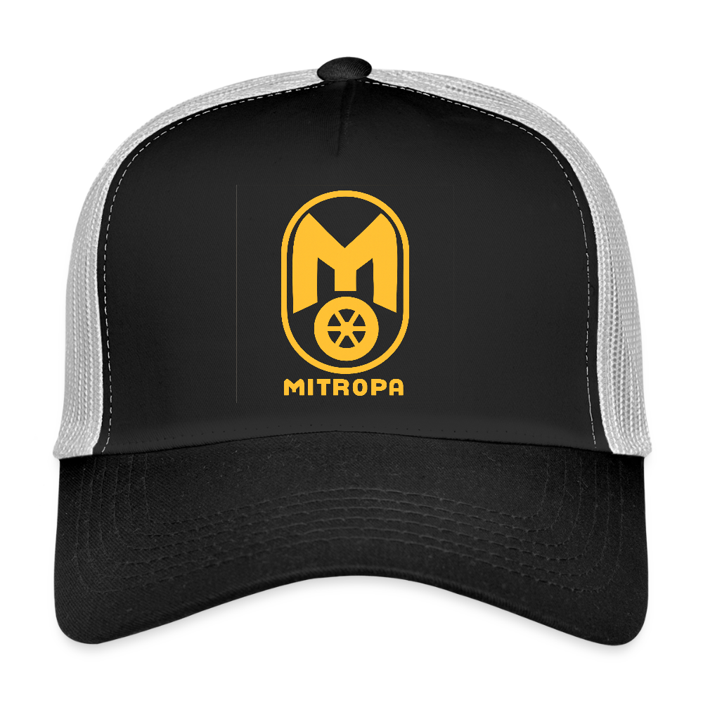 Trucker Cap - Schwarz/Steingrau