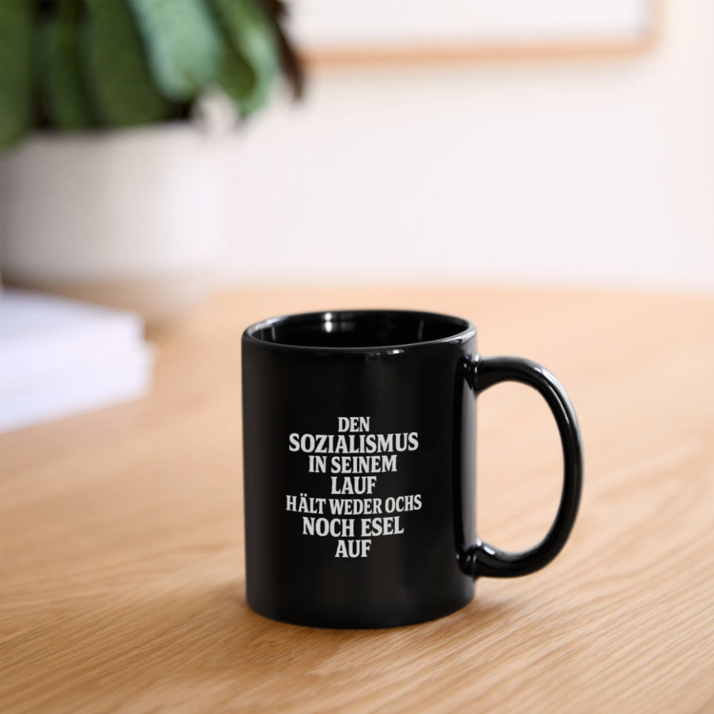 Tasse einfarbig - Schwarz