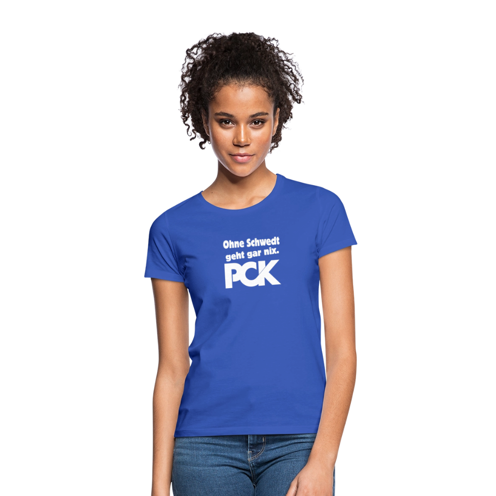 Frauen T-Shirt - Royalblau