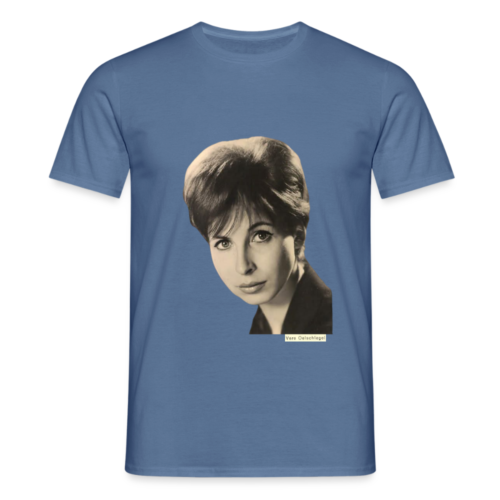 Männer T-Shirt - Taubenblau 
