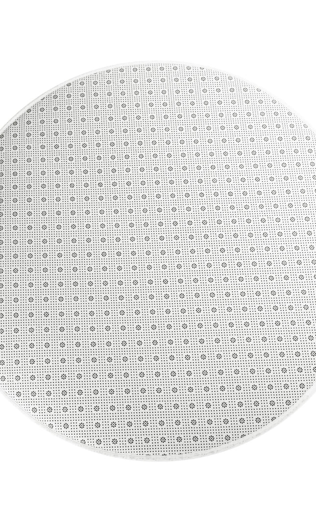 DDR Wappen Runde Flanellmatte