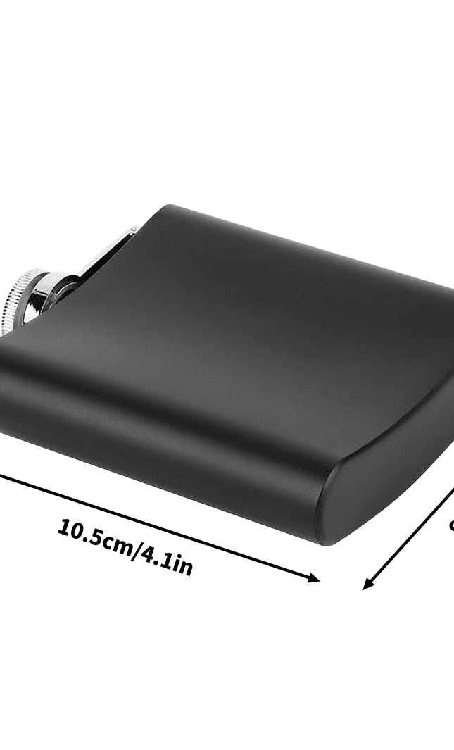 DDR Wappen Flachmann-Set 200 ml Schwarz