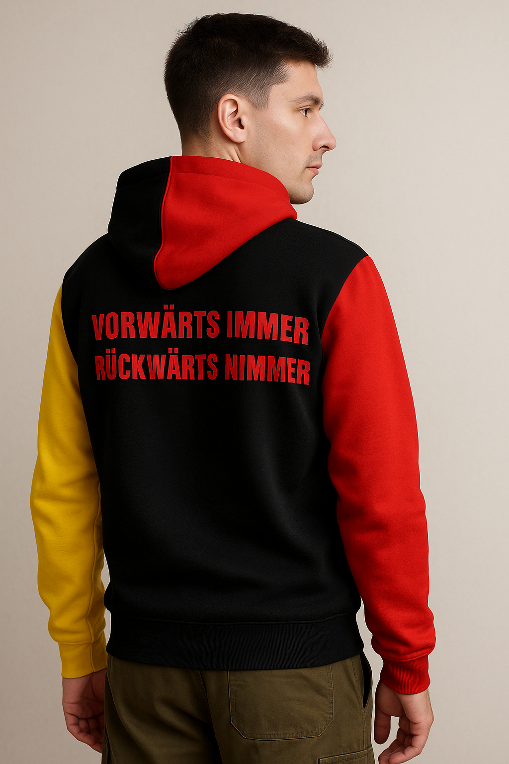 DDR Trainingsanzug mit Wappen & Spruch All Over