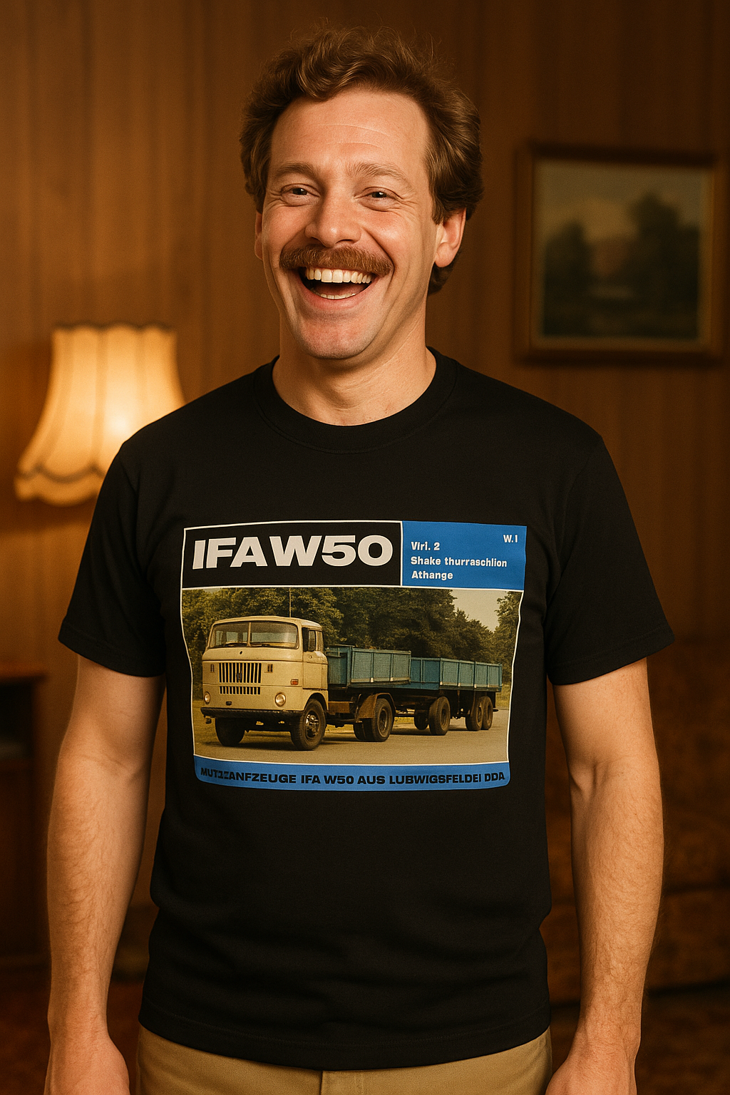 🚛 IFA W50 – Nutzfahrzeug-Kult auf Stoff