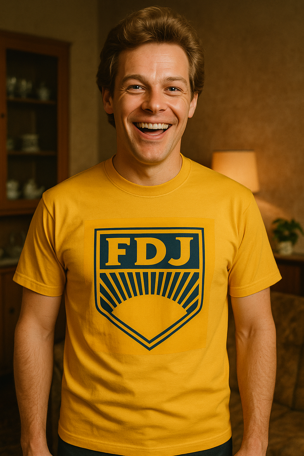 🌅 FDJ Emblem Shirt – Der Osten grüßt die Sonne
