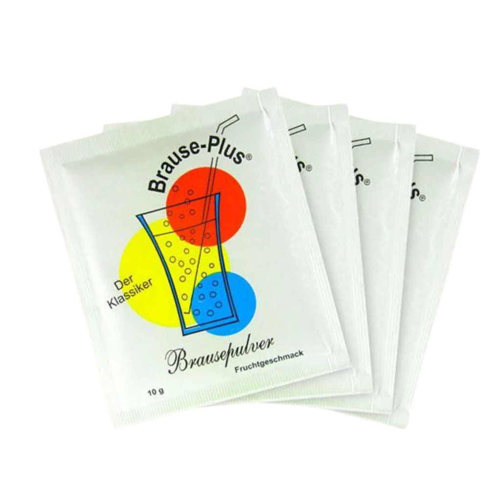 Brause-Plus Ost-Brausepulver Fruchtgeschmack – 4er Pack