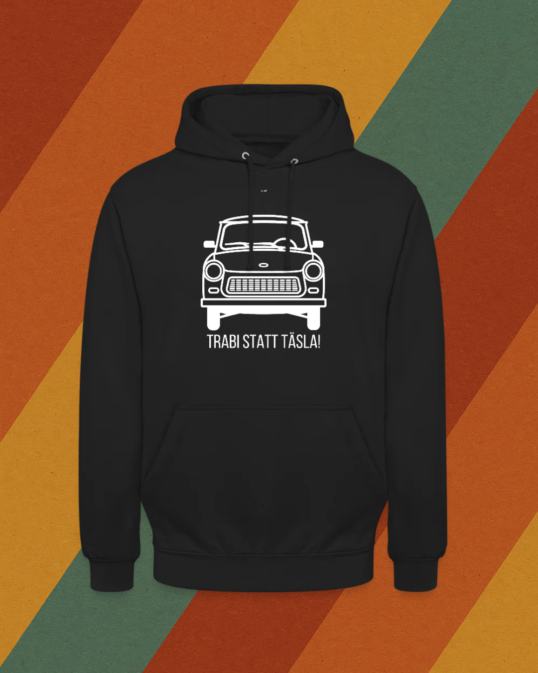 Trabi statt Tesla Hoodie