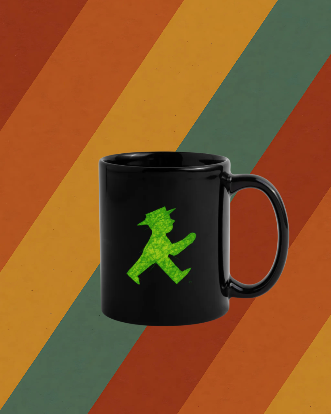 Grünes Ampelmännchen – DDR Tasse mit Kultsymbol