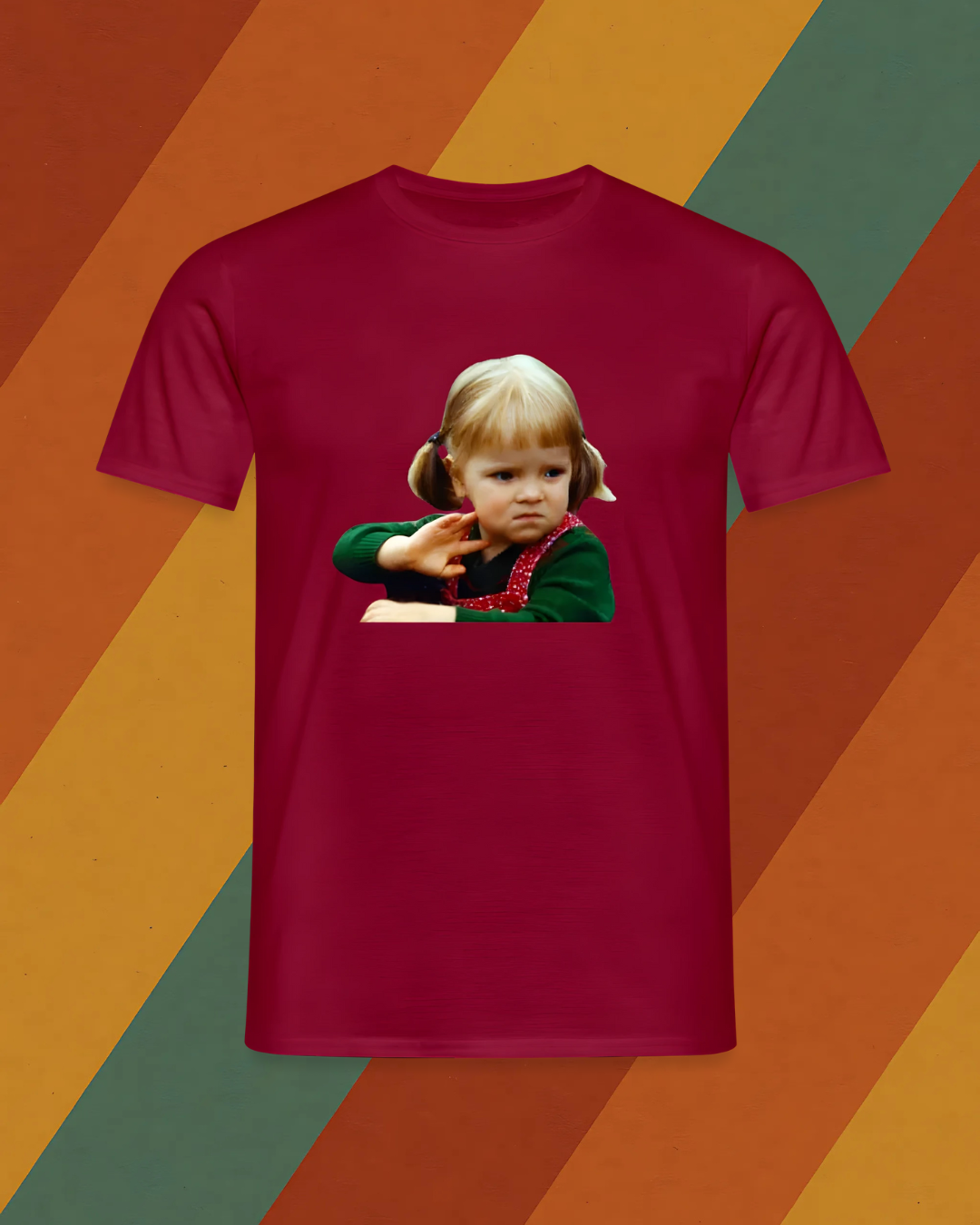 DDR T-Shirt – Trotzkopf in Zöpfen