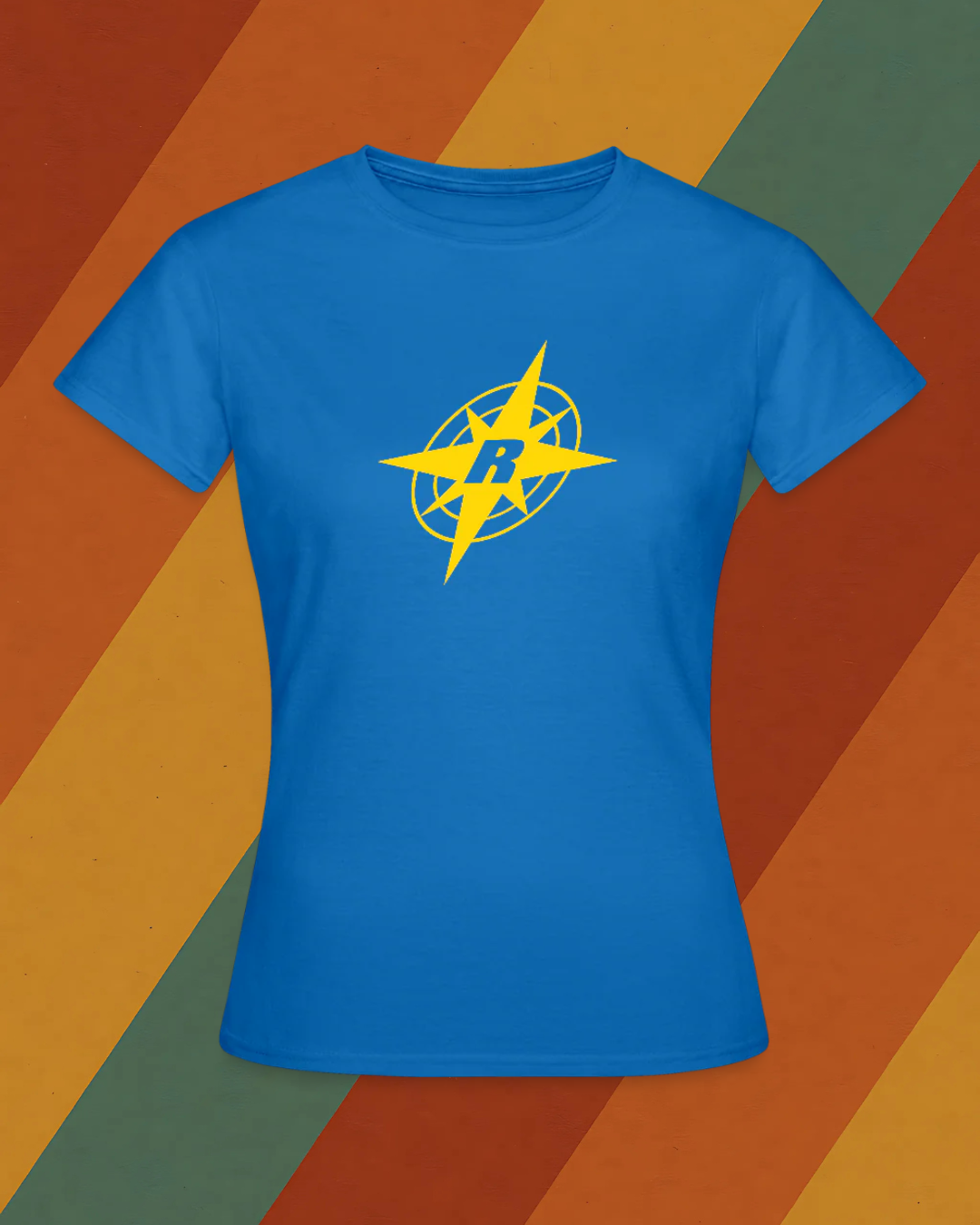 ROBOTRON Damen T-Shirt im DDR Retro Design mit Kultlogo